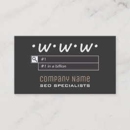 SEOのコンサルタントの名刺 名刺