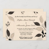 SEOのタイトルと説明を以下に示結婚す。 招待状 (正面/裏面)