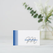 SEOコンサルタントインターネットスキルカッシブモノグラム 名刺 (スタンド正面)