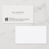 SEOコンサルタントシンプルのミニマル名刺 名刺 (正面/裏面)