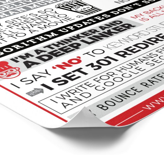 SEO宣言 ポスター (角)