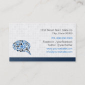 SEO / SEM / Social Media 名刺 (裏面)