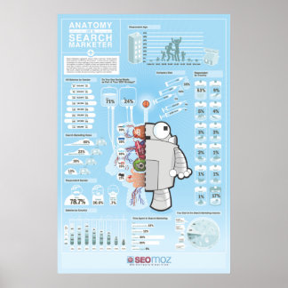 SEOmoz 2010業界調査ポスター ポスター