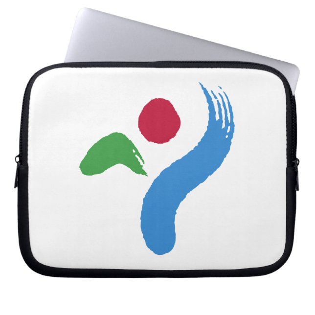 Seoul Flag Laptop Sleeve ラップトップスリーブ (正面)