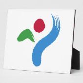 Seoul Flag Plaque フォトプラーク (側面)