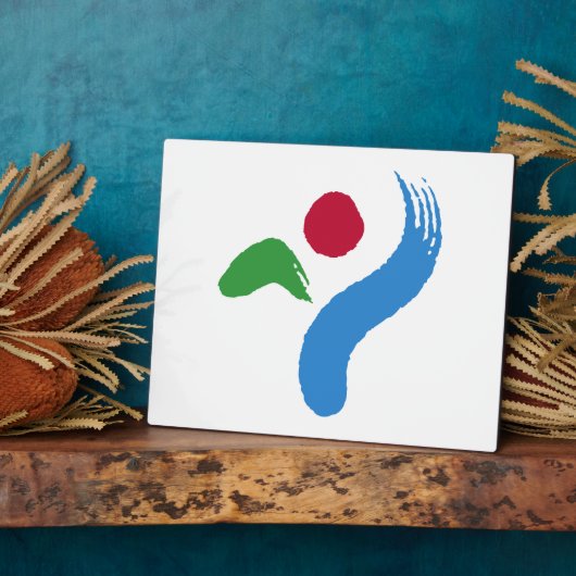 Seoul Flag Plaque フォトプラーク (側面)