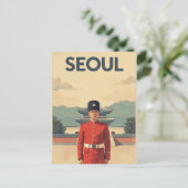 Seoul Palace Guard ポストカード (スタンド正面)