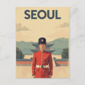 Seoul Palace Guard ポストカード (正面)