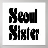 Seoul Sister Poster ポスター (正面)