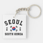 Seoul South Korea  キーホルダー (裏面)