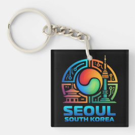 Seoul South Korea キーホルダー