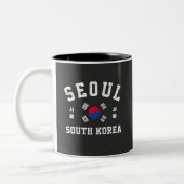 Seoul South Korea  ツートーンマグカップ (左)