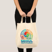 Seoul South Korea トートバッグ (正面(商品))