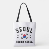 Seoul South Korea  トートバッグ (裏面)