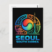 Seoul South Korea ポストカード (正面/裏面)