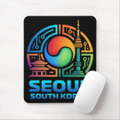 Seoul South Korea マウスパッド (マウス)