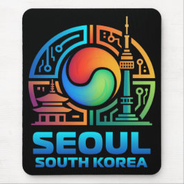 Seoul South Korea マウスパッド