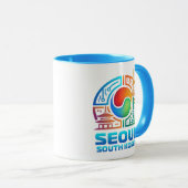 Seoul South Korea マグカップ (正面右)