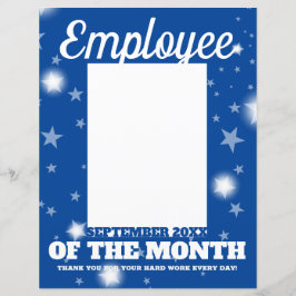 SEPレターヘッド月の写真インサート従業員