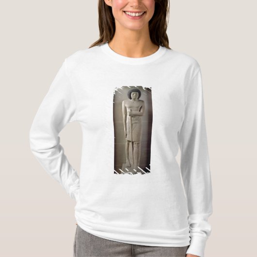 Sepaの古い王国(色彩の鮮やかな石灰岩)の彫像 Tシャツ (正面)