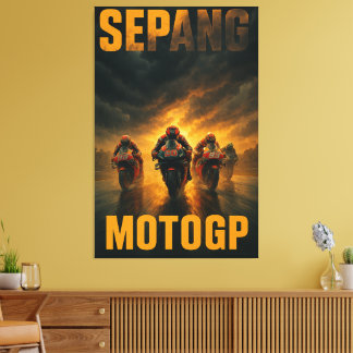 Sepang International Circuit MotoGP Malaysian Gran キャンバスプリント
