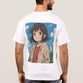 Sepanxアニメシャツ Tシャツ (裏面)