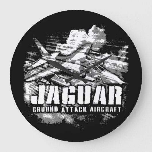 SEPEECATジャガー ラージ壁時計 (正面)