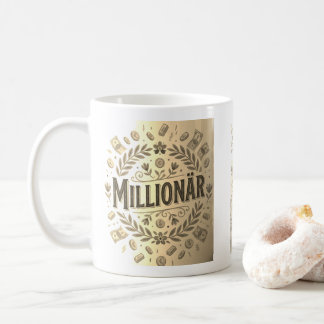 Sephia Design Millionär European Vintage white コーヒーマグカップ