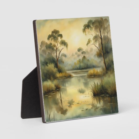 sephia landscape フォトプラーク (正面)