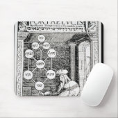 sephirothを握るユダヤ人のcabbalist マウスパッド (マウス)