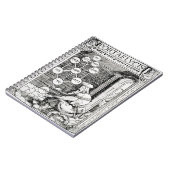 sephiroth、iのコピーを握るユダヤ人のcabbalist ノートブック (左側)