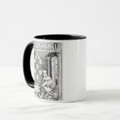 sephiroth、iのコピーを握るユダヤ人のcabbalist マグカップ (正面左)