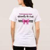 Sephoraテーマ 近々Mrs. 花嫁 トライブレンドＴシャツ (裏面)
