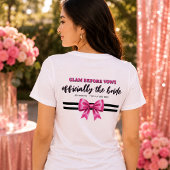 Sephoraテーマ 近々Mrs. 花嫁 トライブレンドＴシャツ