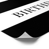 Sephora Theme Welcome Sign ポスター (角)