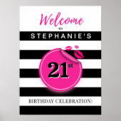 Sephora Theme Welcome Sign ポスター (正面)