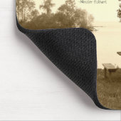 sepia湖の場面および引用文 マウスパッド (コーナー)