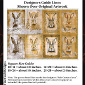 Sepia Bunny Artwork, Easter Crafts EV3L Decoupage 薄葉紙