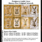 Sepia Bunny Artwork, Easter Crafts EV3R Decoupage 薄葉紙