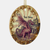 Sepia  Castle dragon  セラミックオーナメント (右)