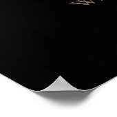 Sepia Color Confidence Qote Eagle Eyes ポスター (角)