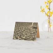 Sepia Fountain Card カード (黄色い花)