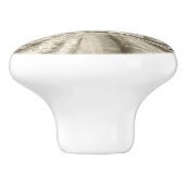 Sepia Pennsylvania Country Farmhouse 1700s  セラミックノブ (側面)