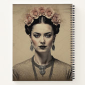 Sepia Rose Muse Notebook ノートブック (裏面)