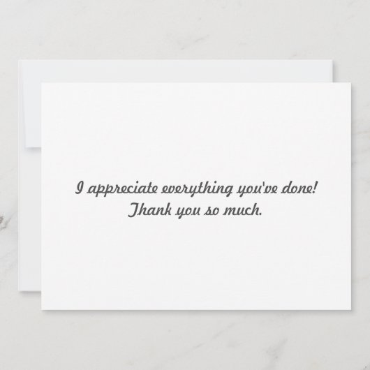 Sepia Toned Coneflower under Jar Lightsありがとう (裏面)