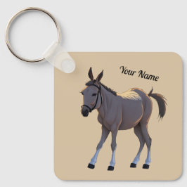 Seppel, kleiner störrischer Esel -  キーホルダー