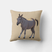 Seppel, kleiner störrischer Esel - クッション (裏面)