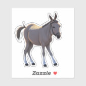 Seppel, kleiner störrischer Esel -  シール (シート)