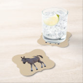 Seppel, kleiner störrischer Esel -  ペーパーコースター (インサイチュ)