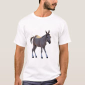 Seppel, kleiner störrischer Esel -  Tシャツ (正面)